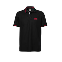 Polo à logo appliqué - Black
