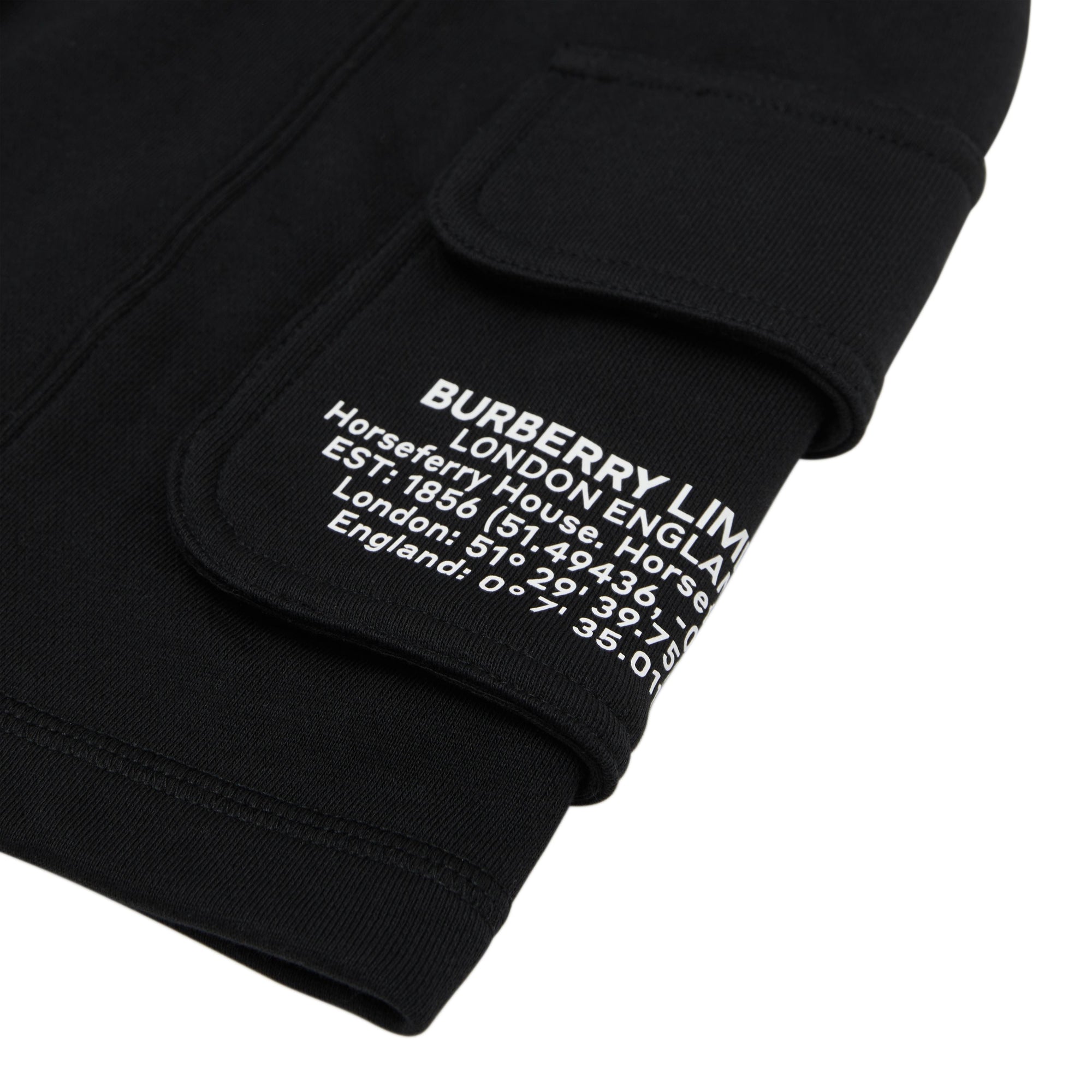 Short coordonnées géographiques - Black