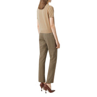 Top en cachemire en soie - Archive Beige