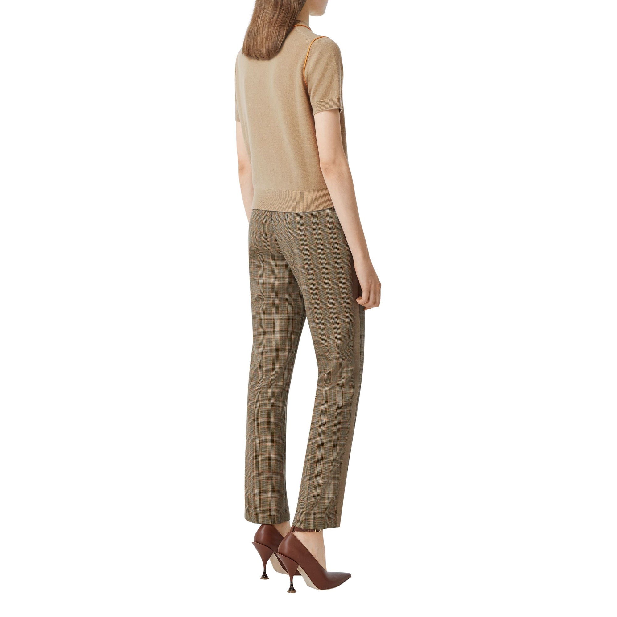 Top en cachemire en soie - Archive Beige
