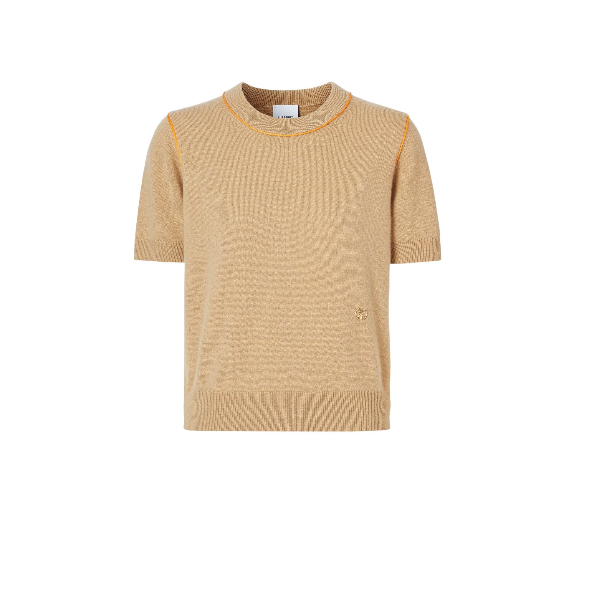 Top en cachemire en soie - Archive Beige