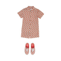 Chemise à manches courtes - Vermillion Red