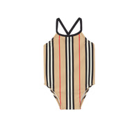 Maillot de bain à rayures iconiques - Archive Beige
