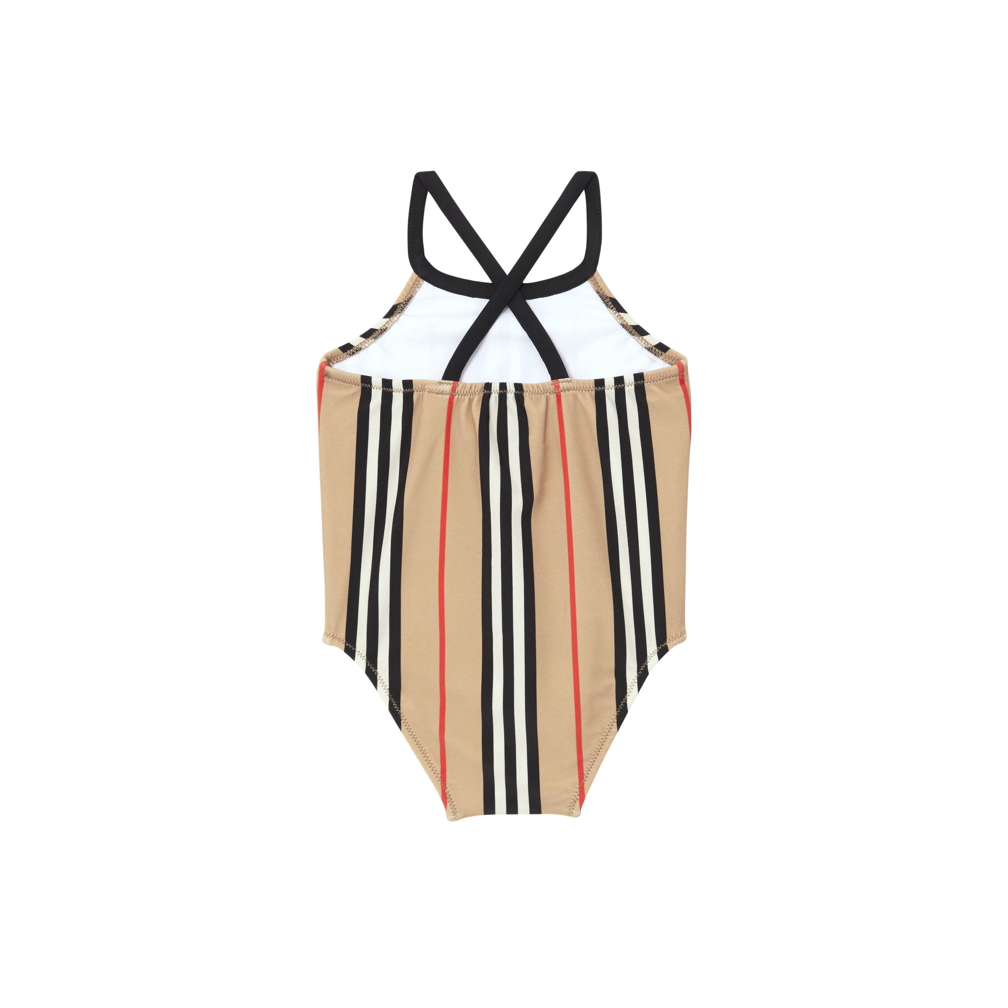 Maillot de bain à rayures iconiques - Archive Beige
