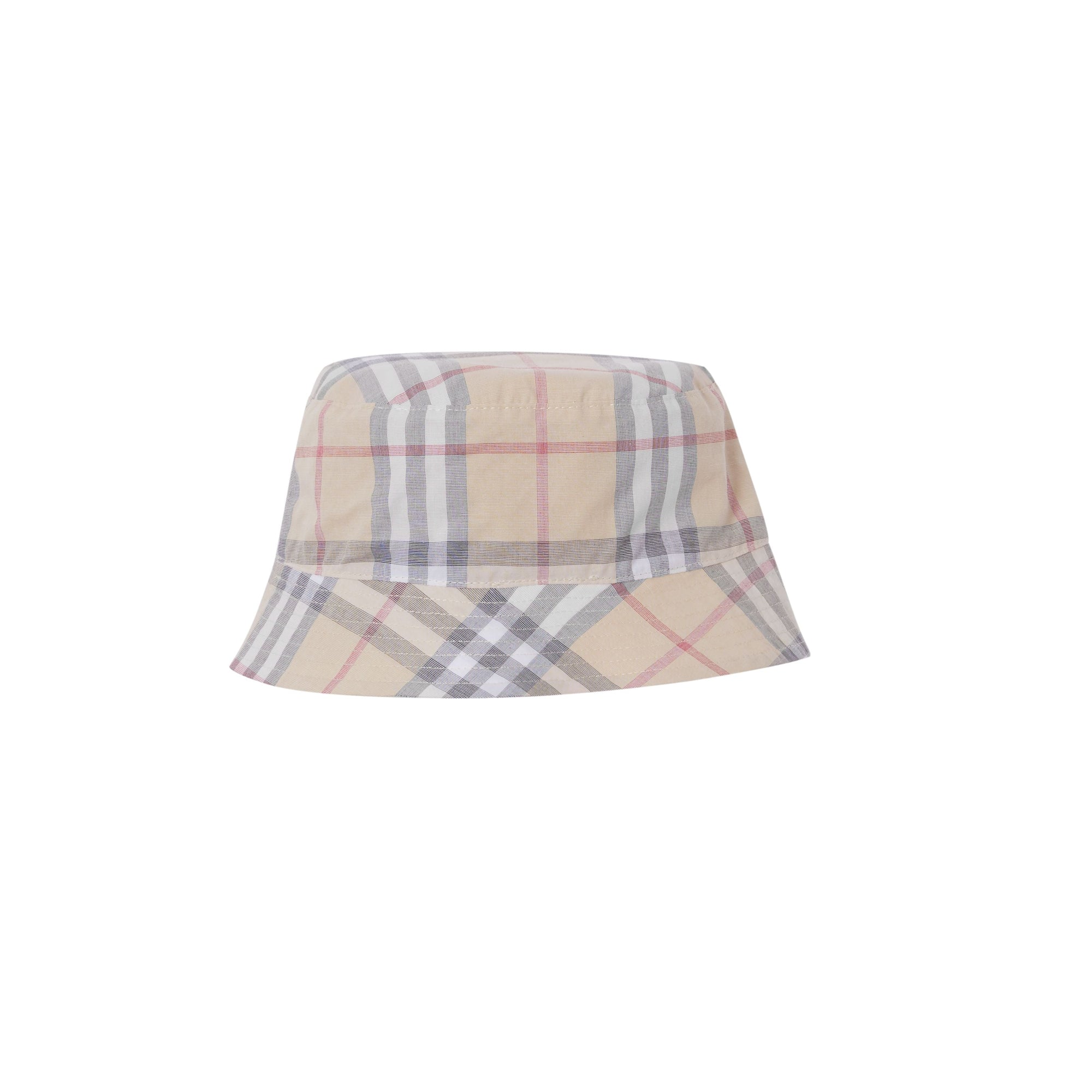 Coffret cadeau trois pièces en coton Vintage check - Pale Stone Check