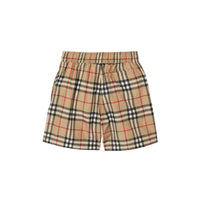 Short de bain Vintage Check avec logo - Archive Beige Check