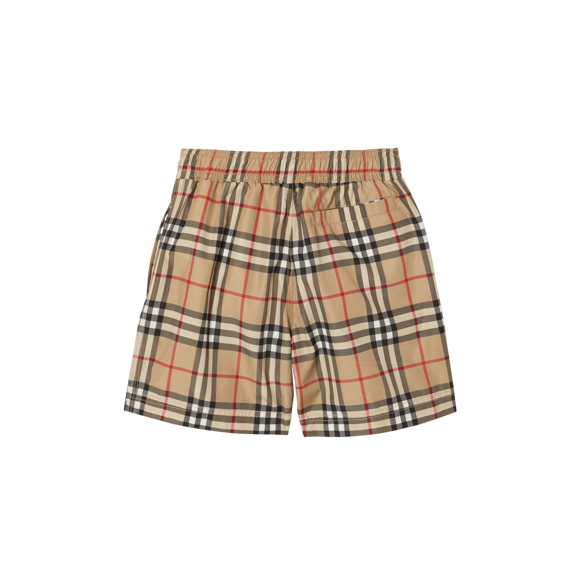 Short de bain Vintage Check avec logo - Archive Beige Check