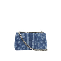 Petit sac Lola en denim matelassé - Blue