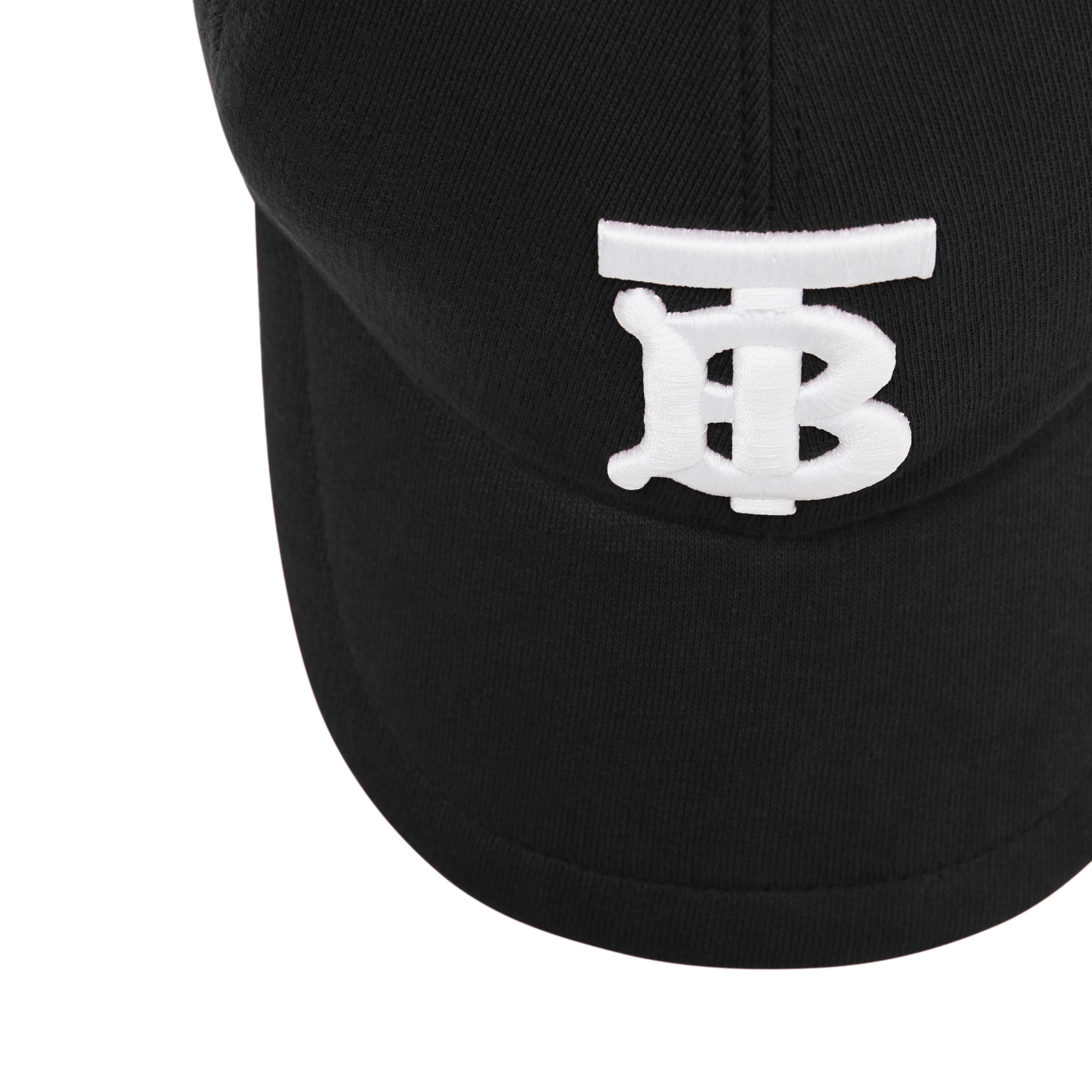 Casquette à motif monogramme - Black