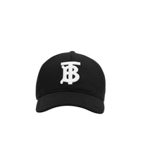Casquette à motif monogramme - Black