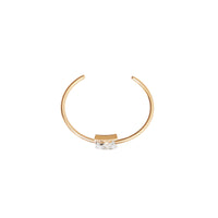Manchette plaquée or et palladium Monogram - Light Gold & Palladio