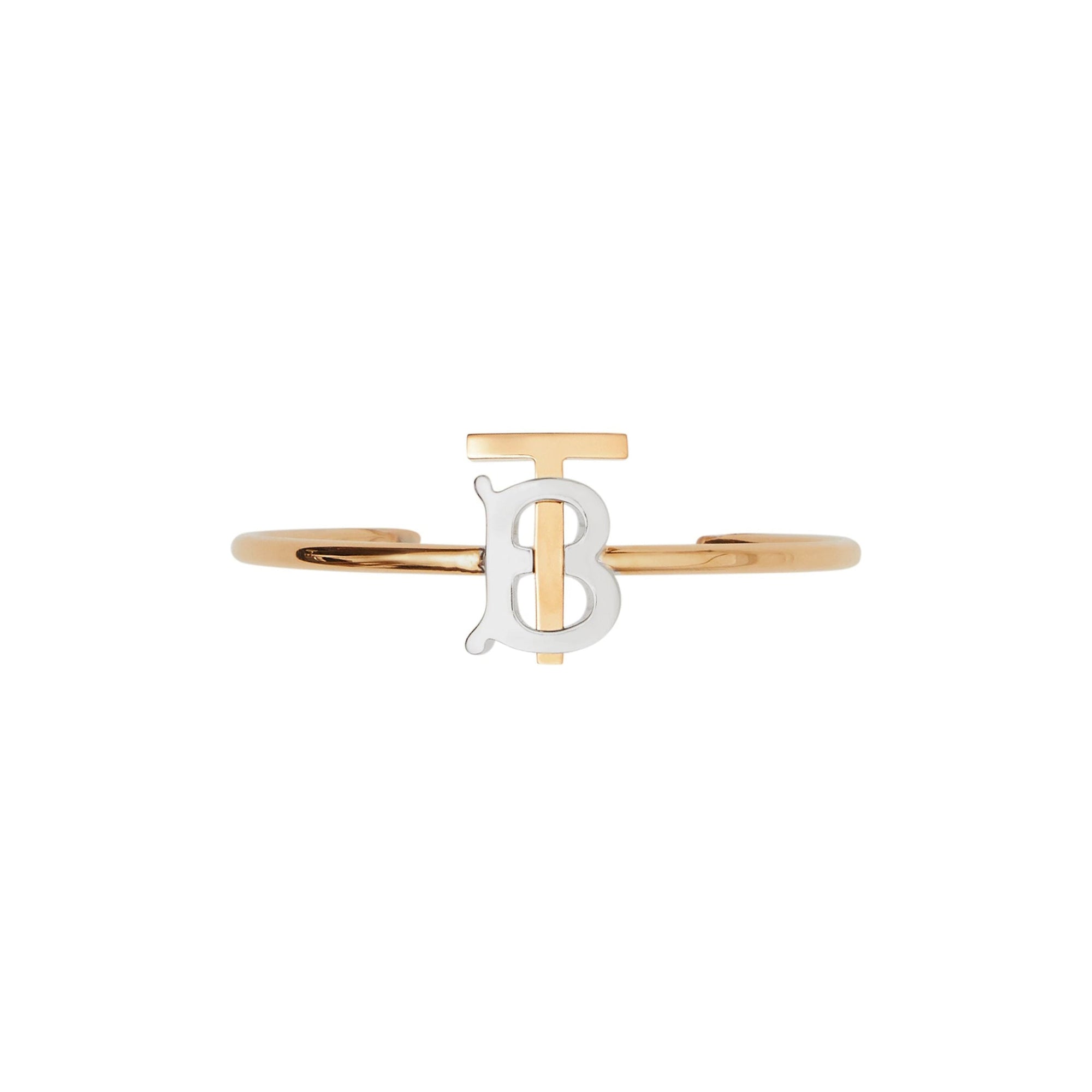 Manchette plaquée or et palladium Monogram - Light Gold & Palladio