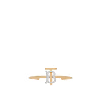 Manchette plaquée or et palladium Monogram - Light Gold & Palladio