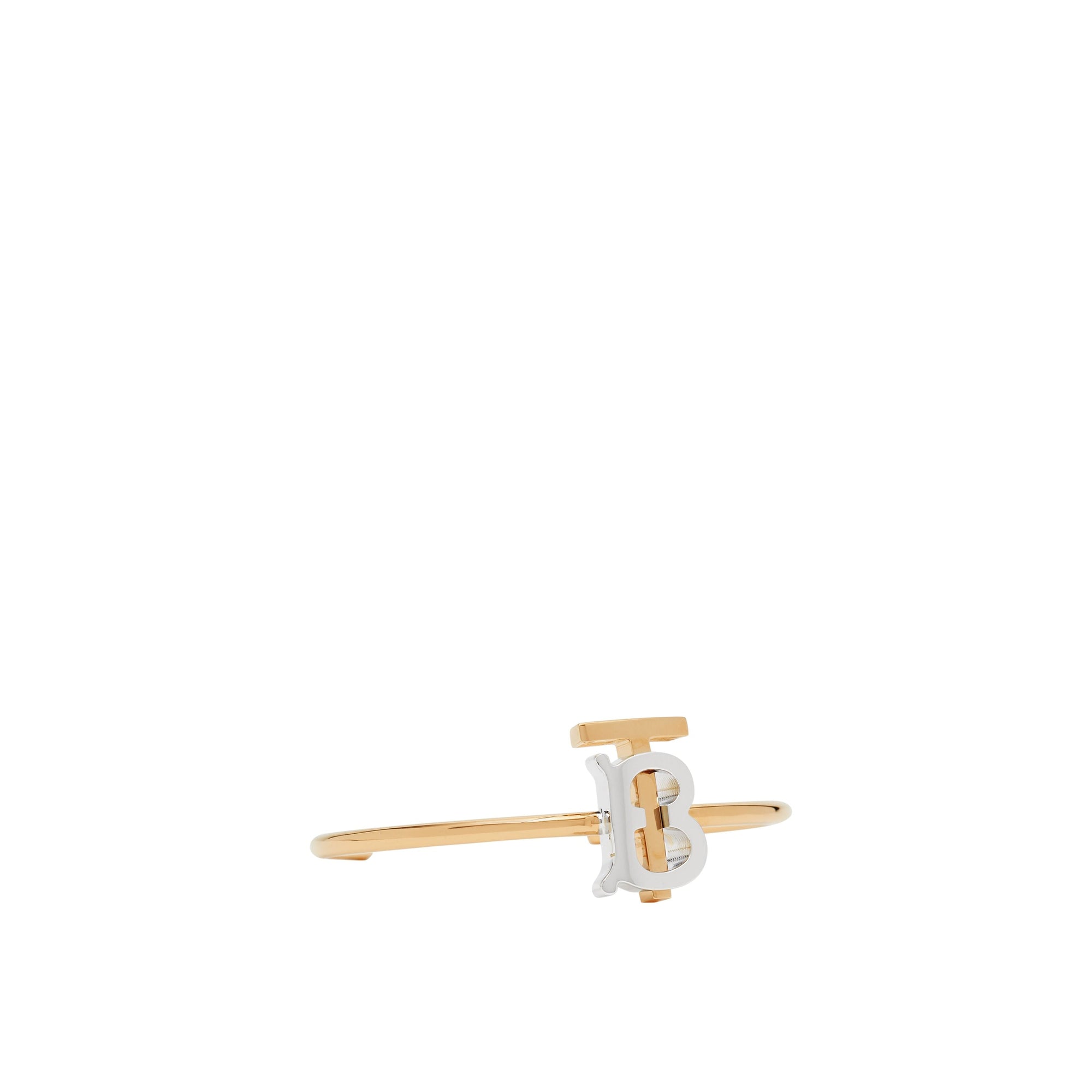 Manchette plaquée or et palladium Monogram - Light Gold & Palladio