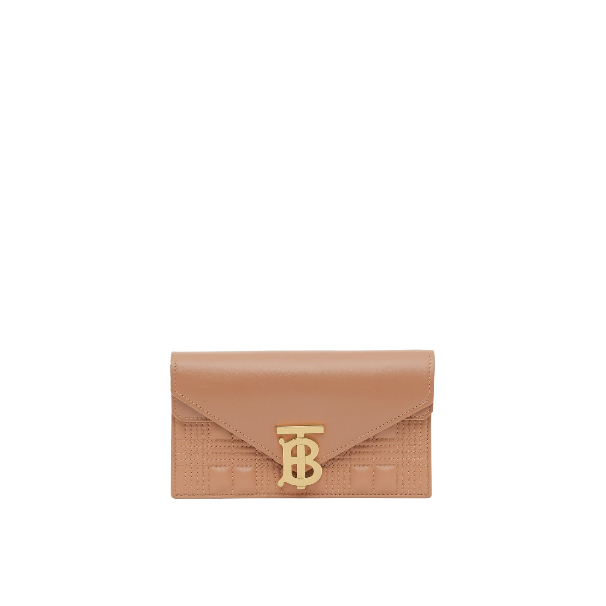 Sac pochette ceinture TB en cuir matelassé - Warm Cael
