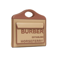 Sac Pocket extra-large en cuir avec appliqué Horseferry - Honey