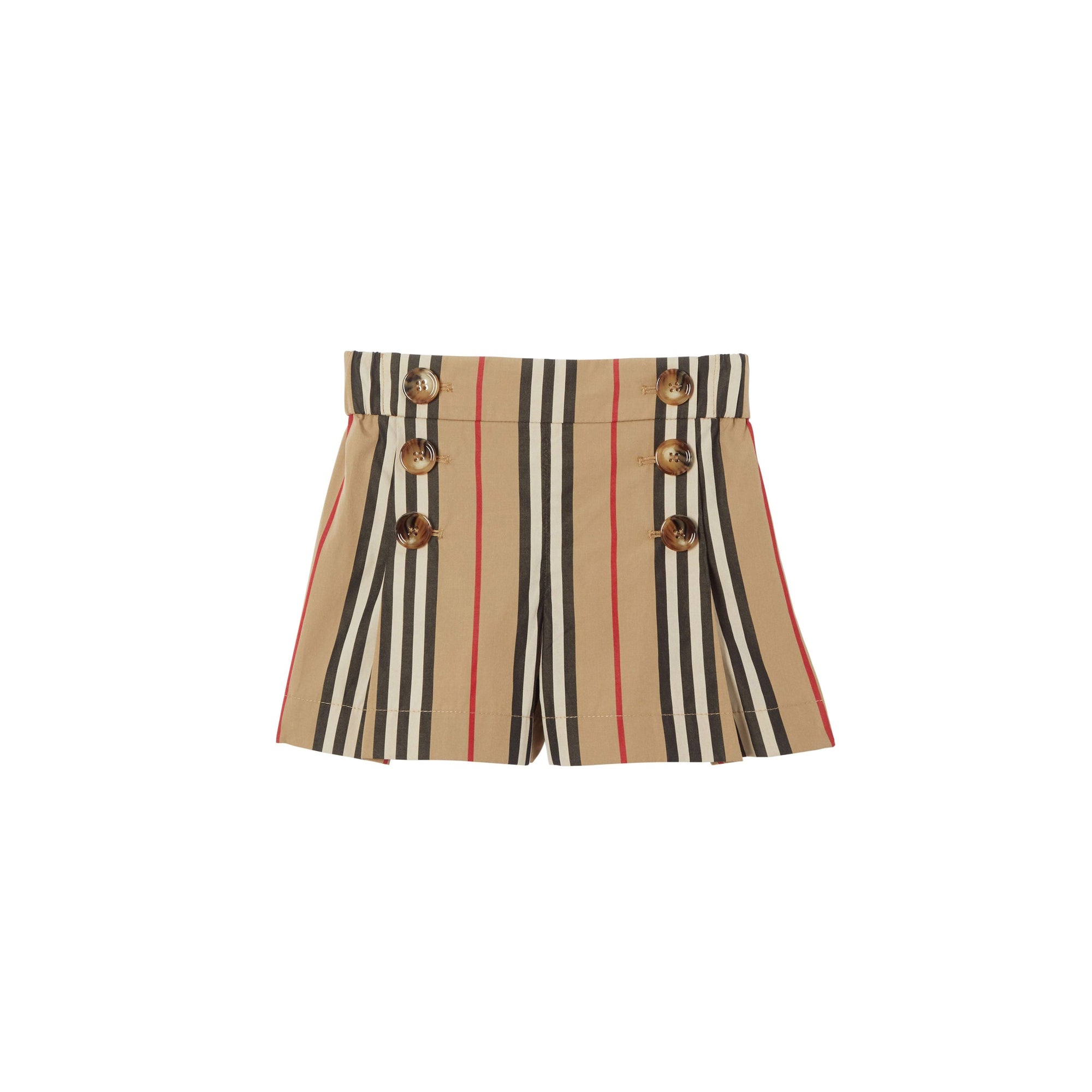 Short de marin en coton à rayures iconiques - Archive Beige