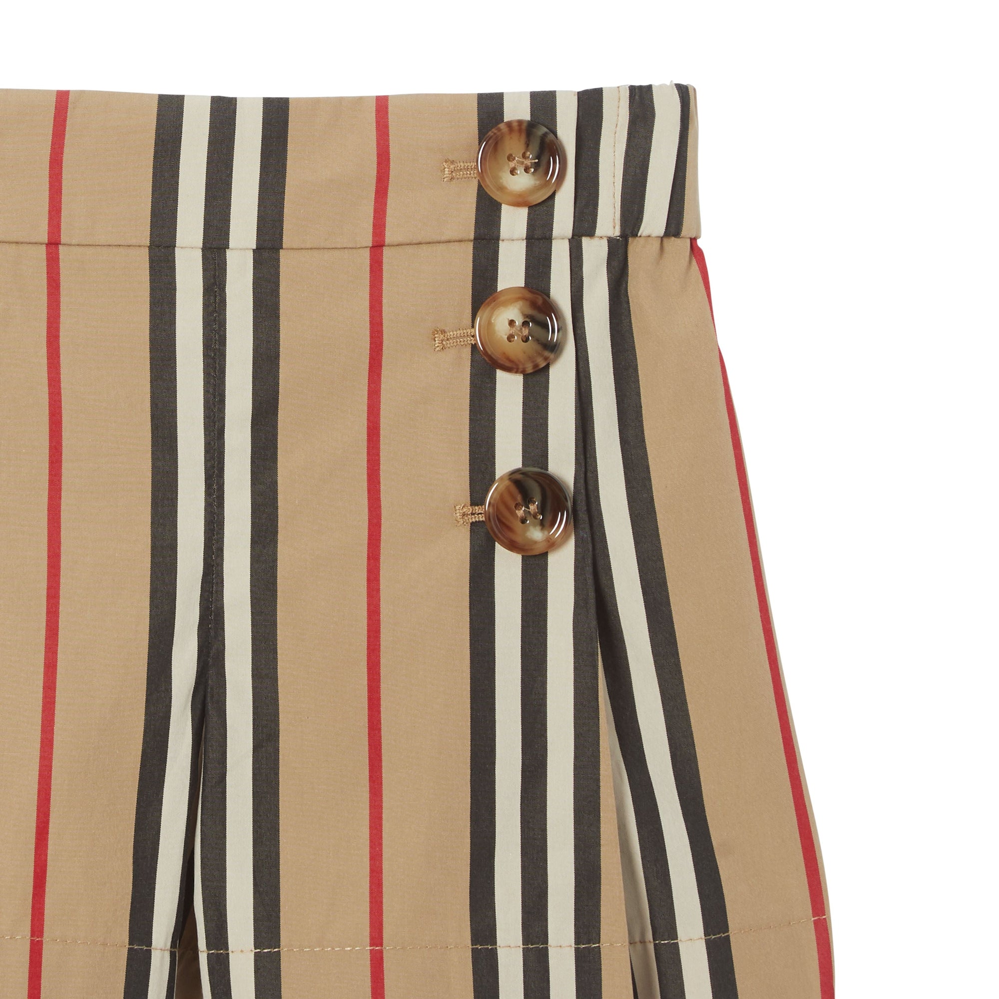 Short de marin en coton à rayures iconiques - Archive Beige