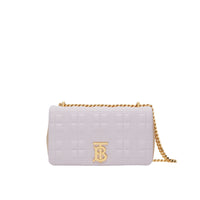 Petit sac Lola en cuir d'agneau bicolore matelassé - Palethis & Soft Fawn