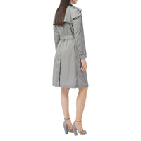 Trench en ECONYL® avec boutons pression - Cloud Grey