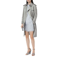 Trench en ECONYL® avec boutons pression - Cloud Grey