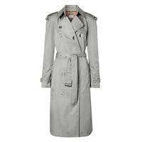 Trench en ECONYL® avec boutons pression - Cloud Grey
