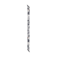 Foulard ultrafin en soie avec logo et imprimé animalier - Vanilla
