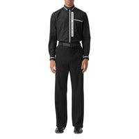 Chemise à logo appliqué - Black