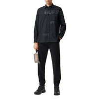 Chemise Oxford oversize en coton Horseferry - Black
