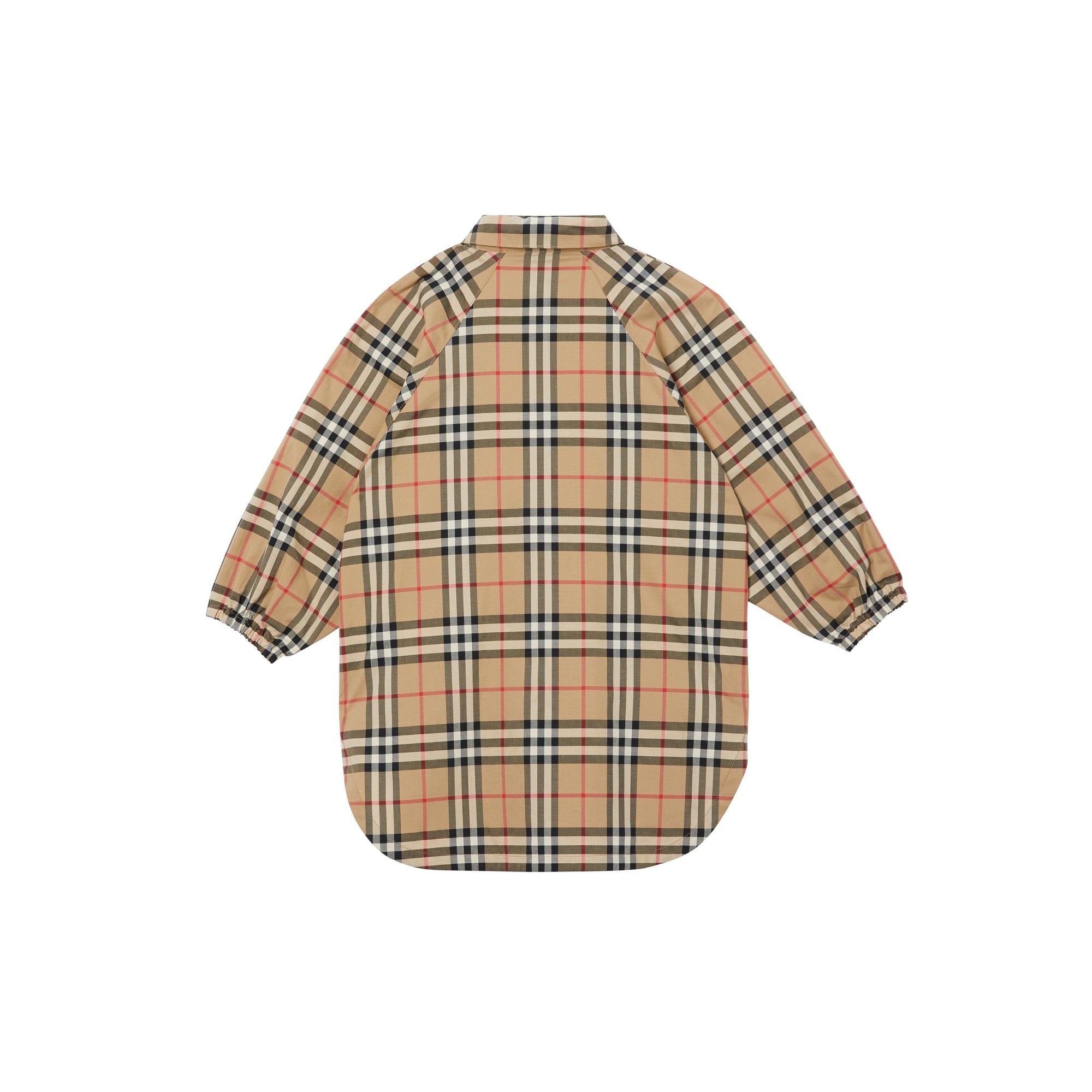 Robe chemise enfant en coton Vintage Check - Archive Beige Check