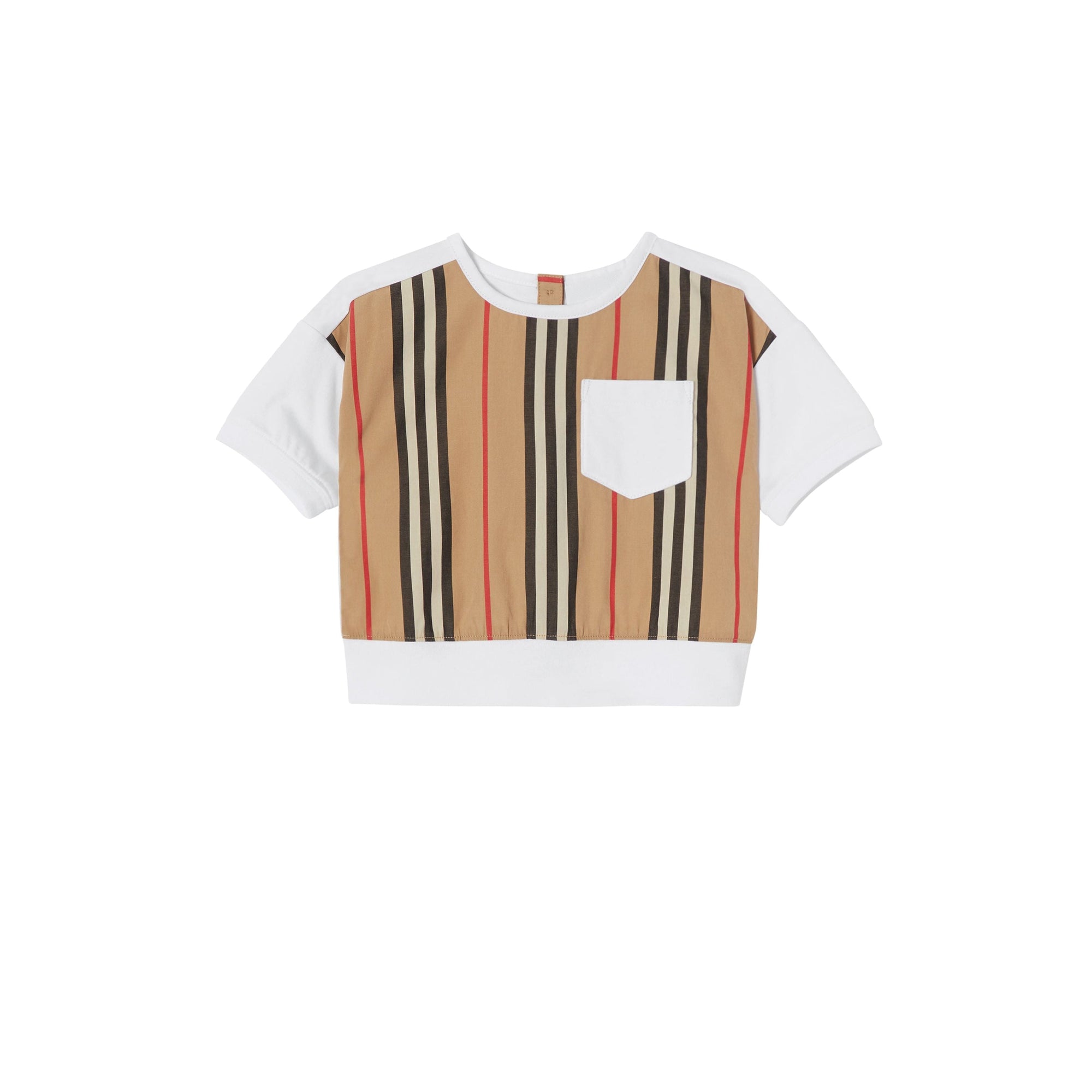 T-shirt en coton à rayures iconiques - Camel