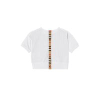 T-shirt en coton à rayures iconiques - Camel