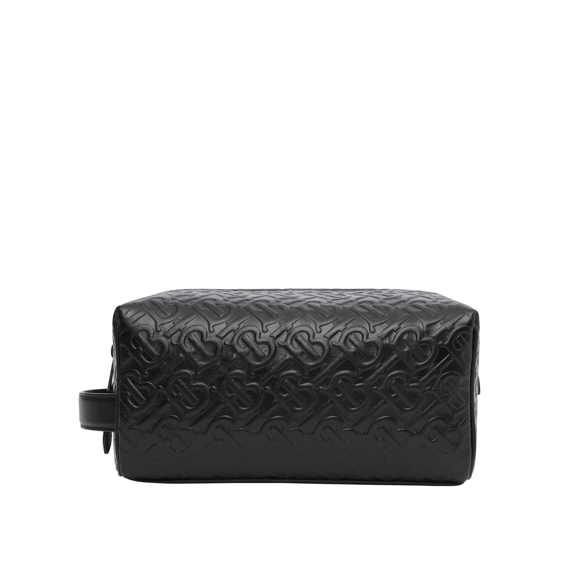 Pochette de voyage en cuir Monogram - Black