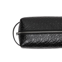 Pochette de voyage en cuir Monogram - Black