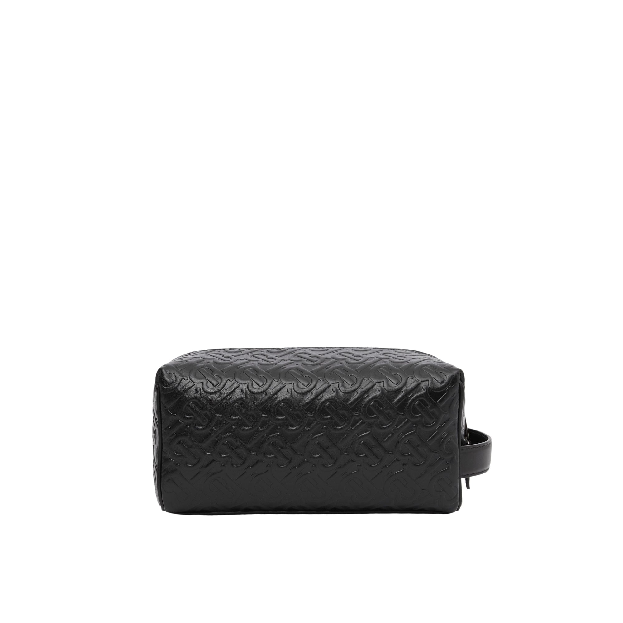 Pochette de voyage en cuir Monogram - Black