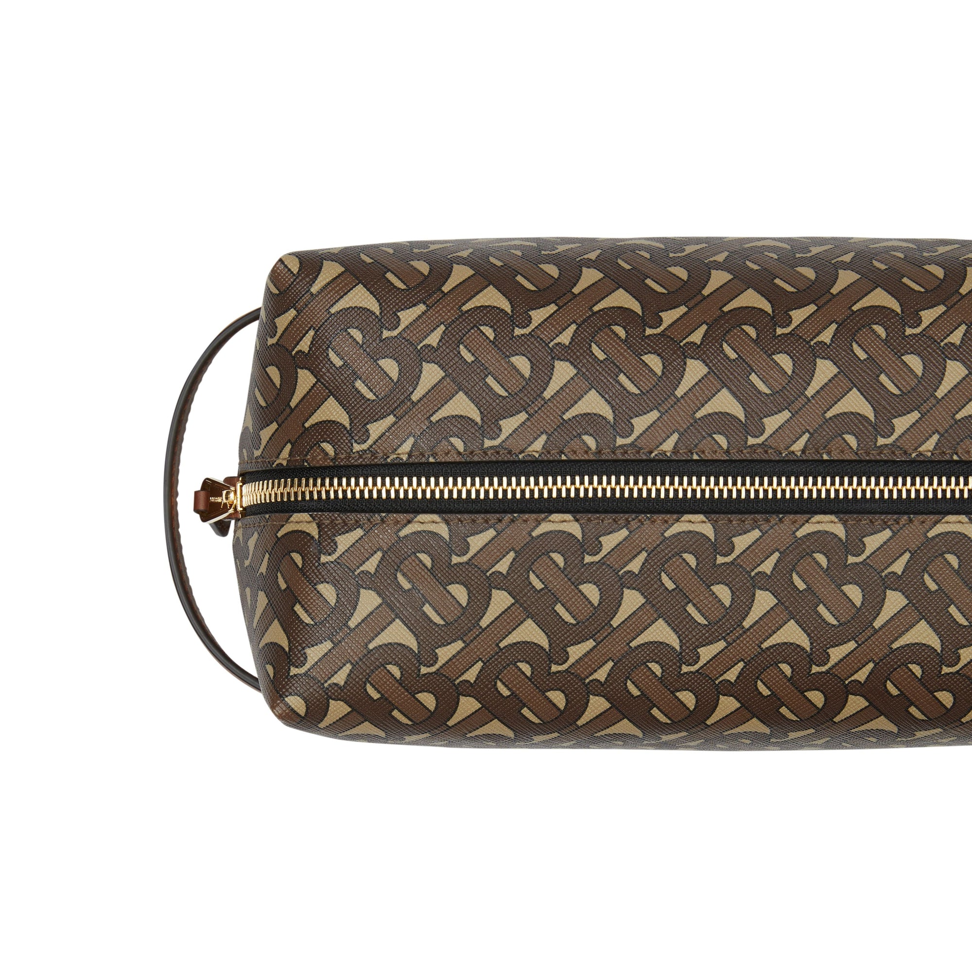 Pochette de voyage en toile écologique Monogram - Bridle Brown