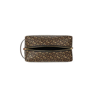 Pochette de voyage monogramme - Bridle Brown