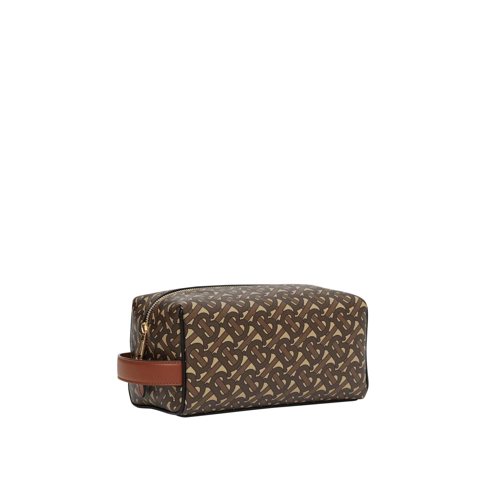 Pochette de voyage en toile écologique Monogram - Bridle Brown
