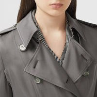 Trench en soie - English Grey