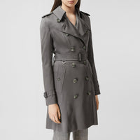 Trench en soie - English Grey