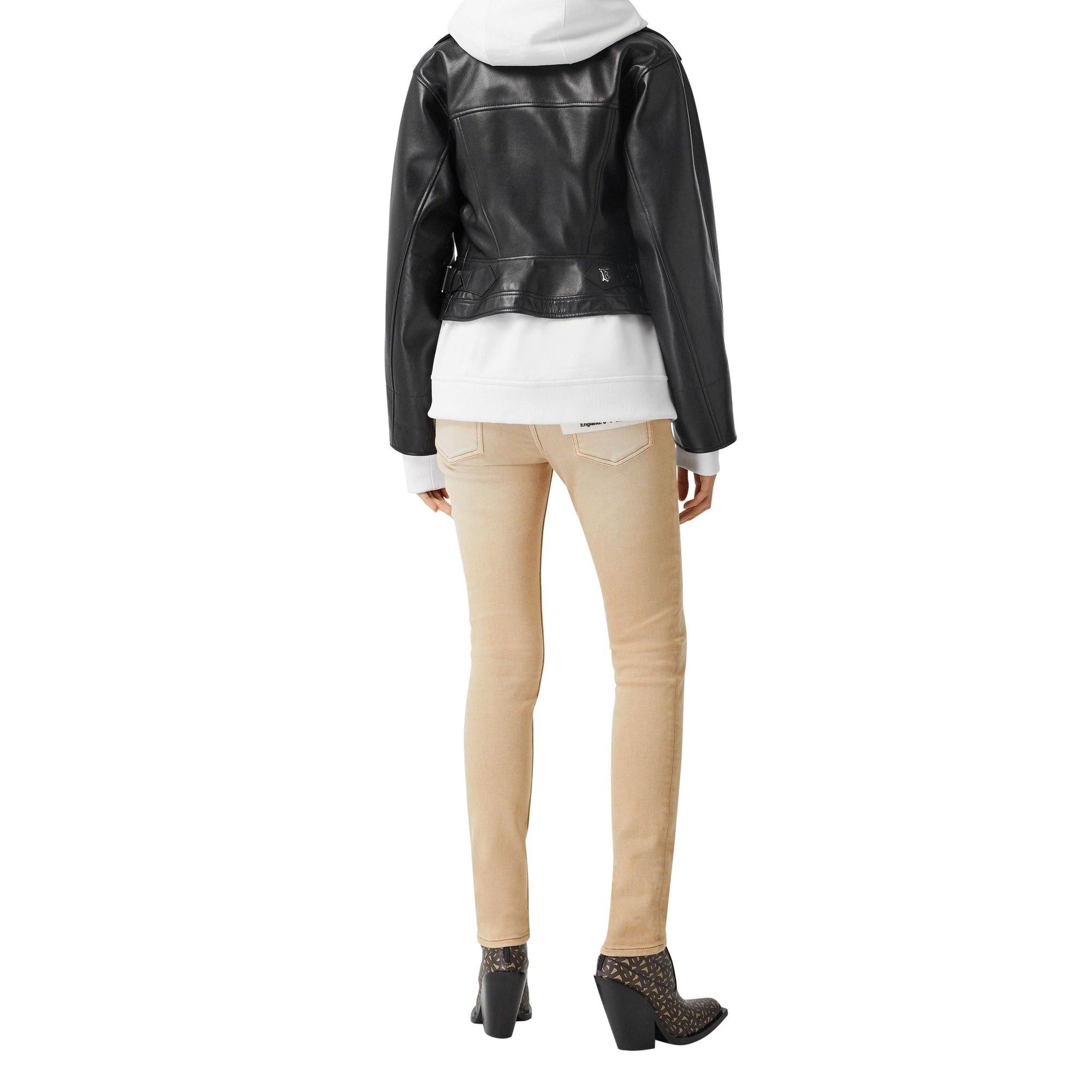 Jean skinny en denim japonais délavé - Honey