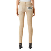 Jean skinny en denim japonais délavé - Honey