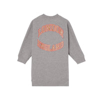 Robe pull en coton à imprimé personnage - Grey Melange