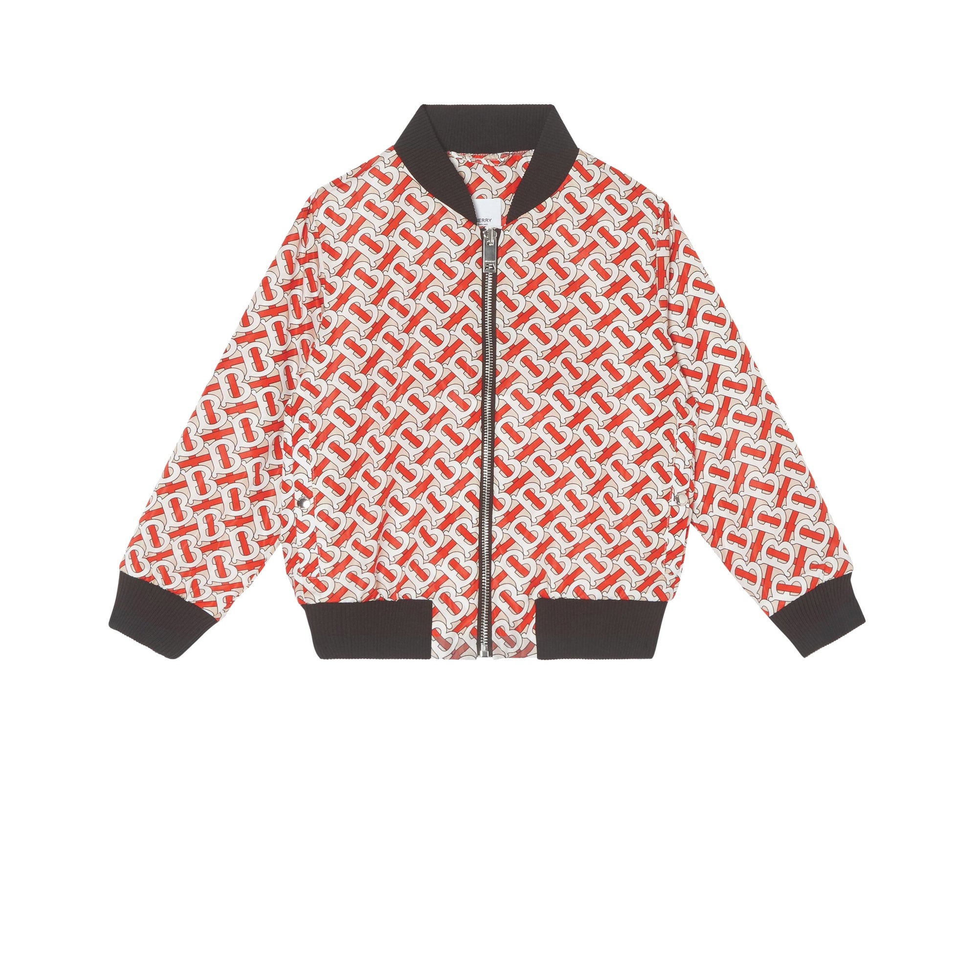 Bomber Monogram - Vermillion Red