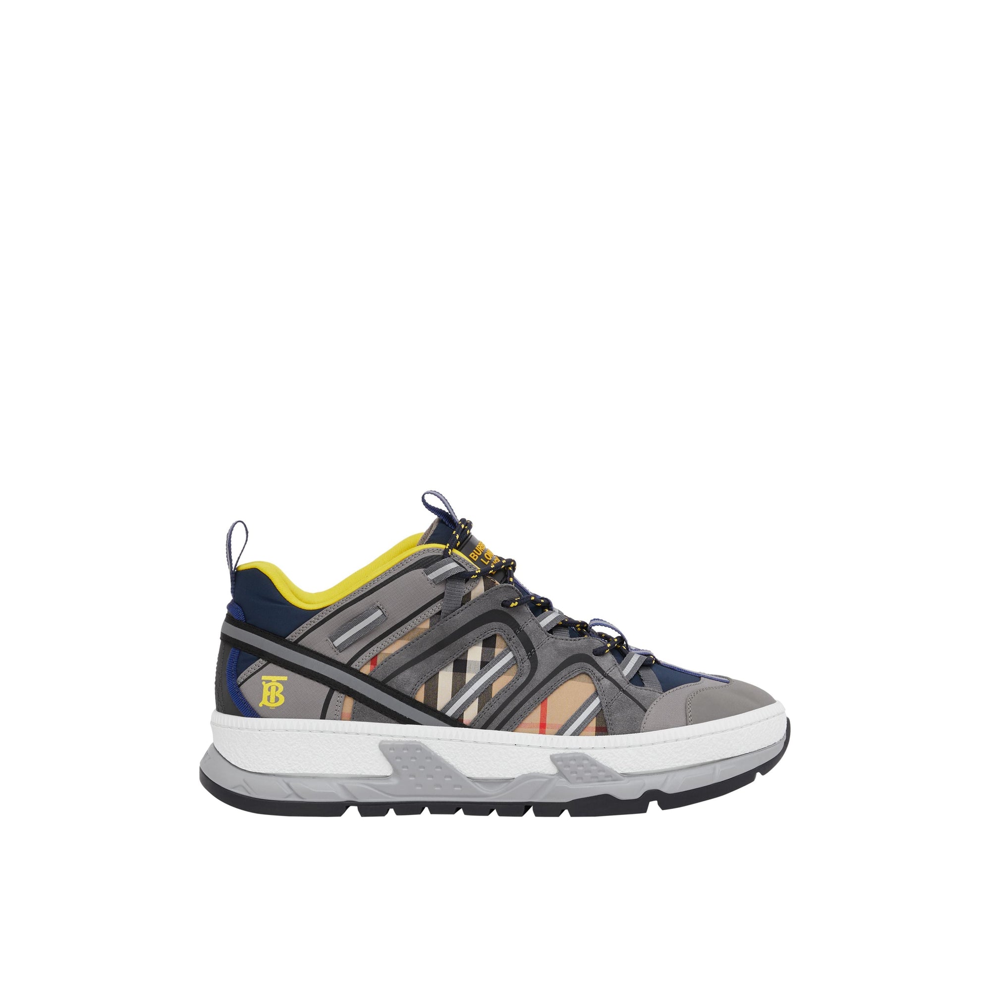 Sneakers Union à motif Vintage check - Archive Beige & Grey