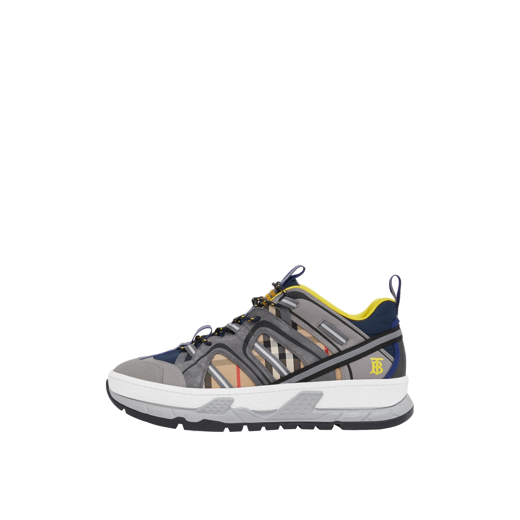 Sneakers Union à motif Vintage check - Archive Beige & Grey