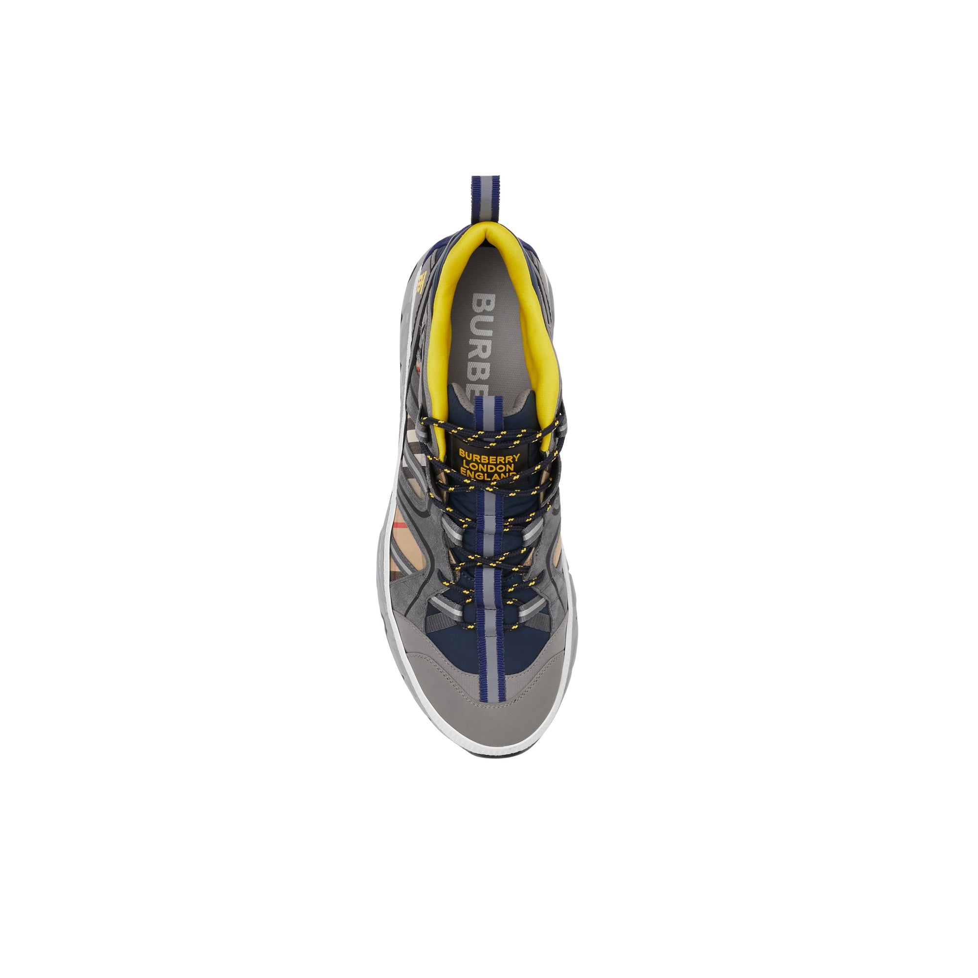 Sneakers Union à motif Vintage check - Archive Beige & Grey