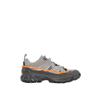 Sneakers Arthur en cuir velours et mesh - Grey