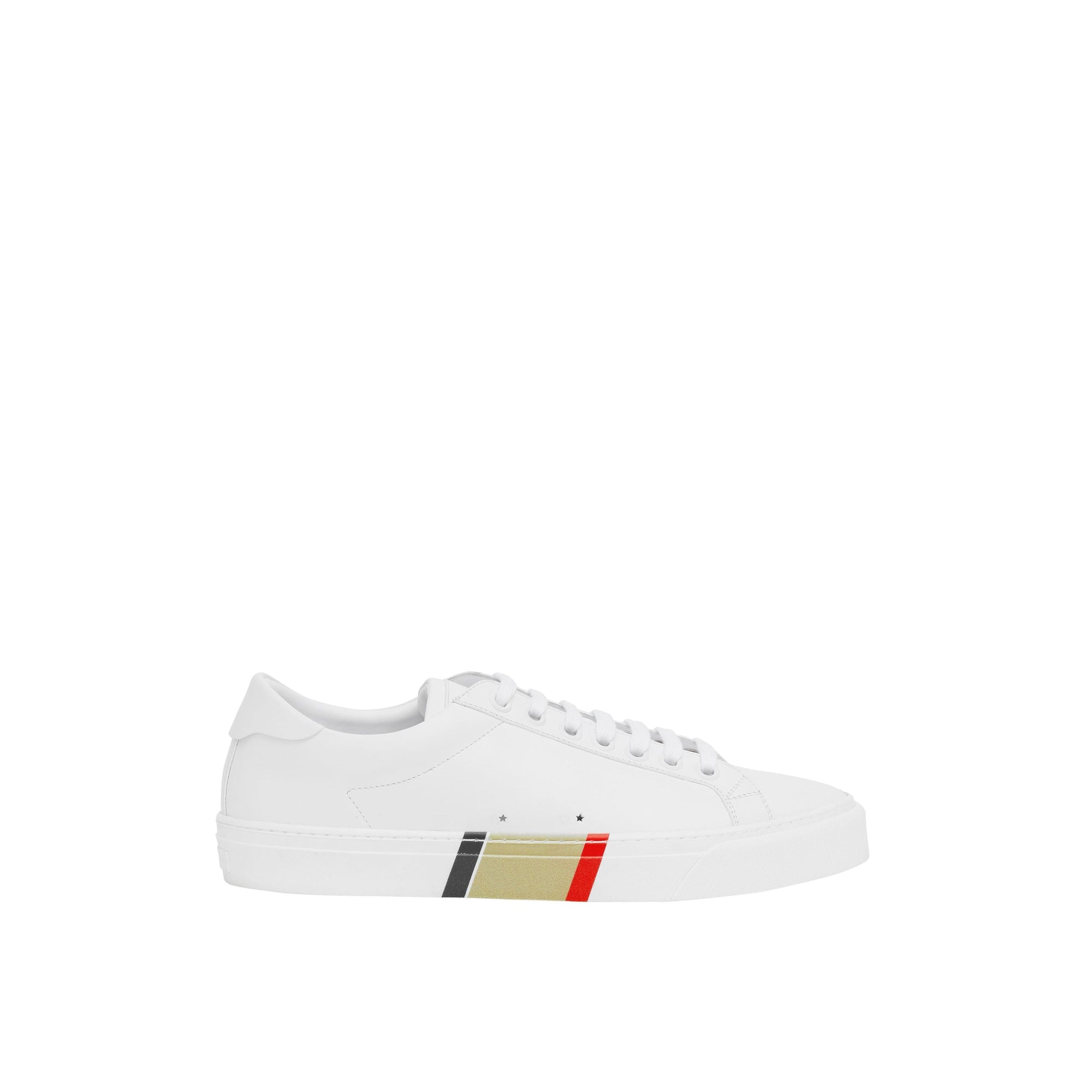 Sneakers en cuir à semelles biosourcées - Optic White