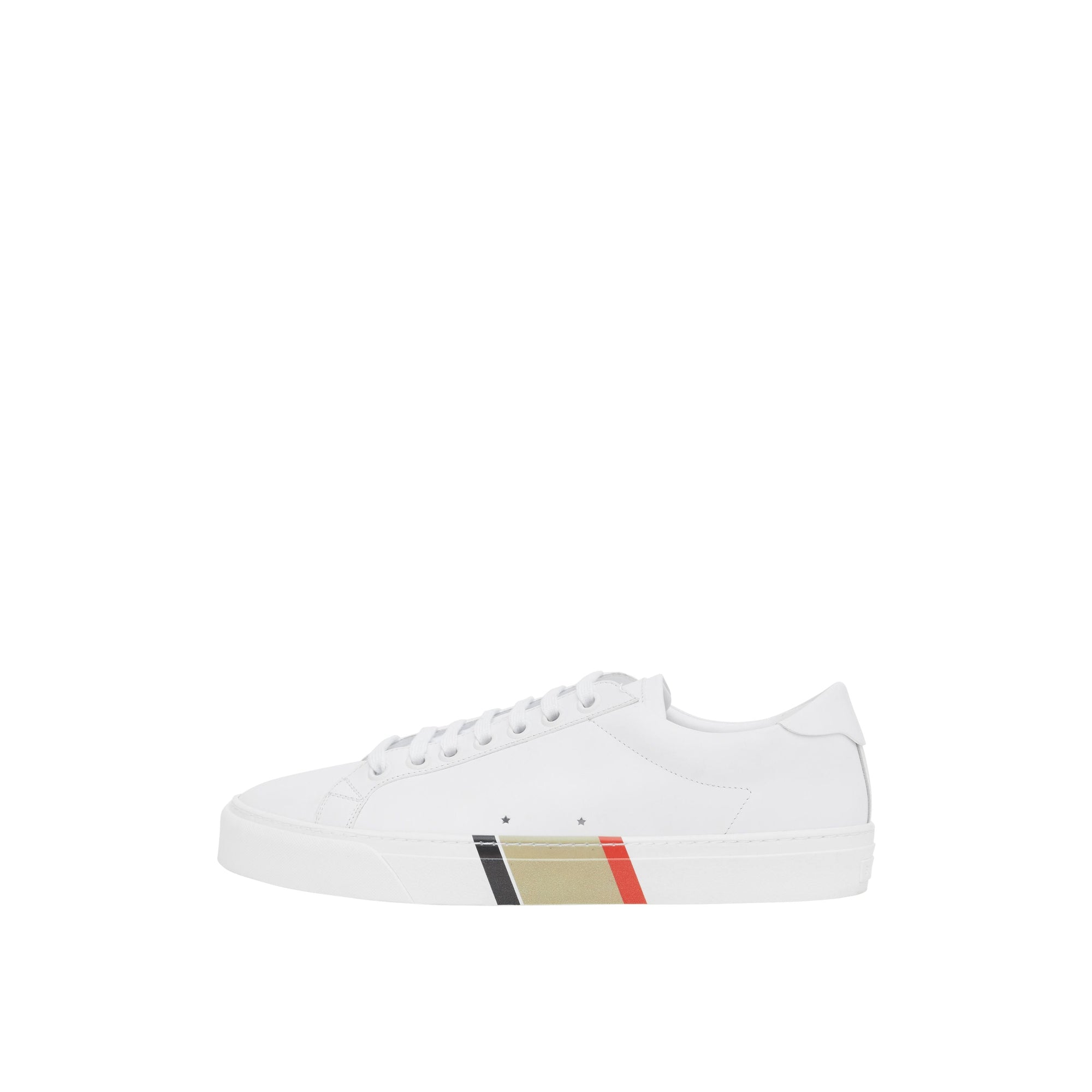 Sneakers en cuir à semelles biosourcées - Optic White